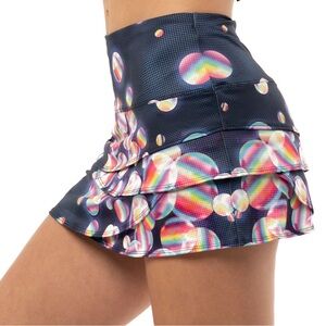 Lucky in Love Bubble Rave Scallop Skirt size XS